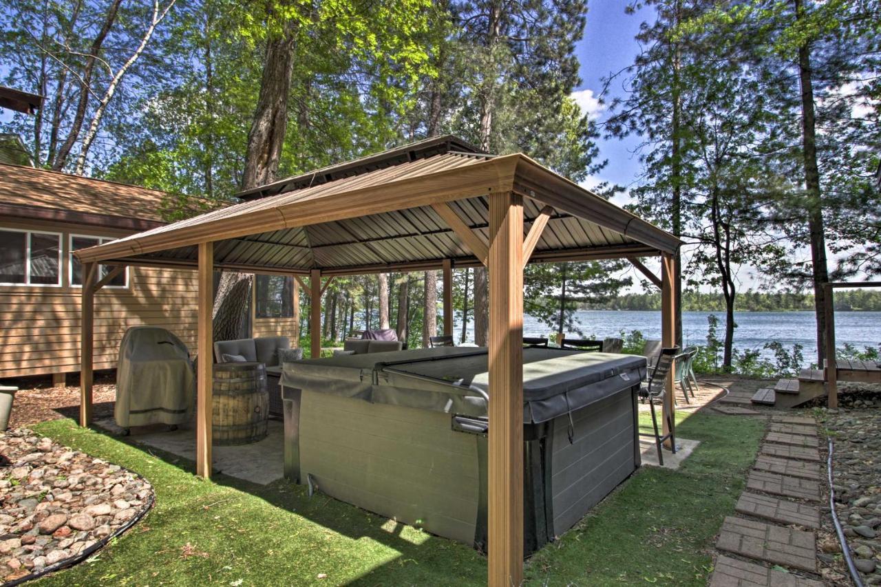 Loon Lake Lodge With Dock, Sauna And Hot Tub! Pequot Lakes Luaran gambar