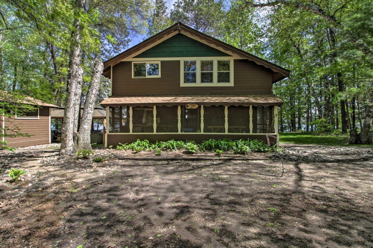 Loon Lake Lodge With Dock, Sauna And Hot Tub! Pequot Lakes Luaran gambar