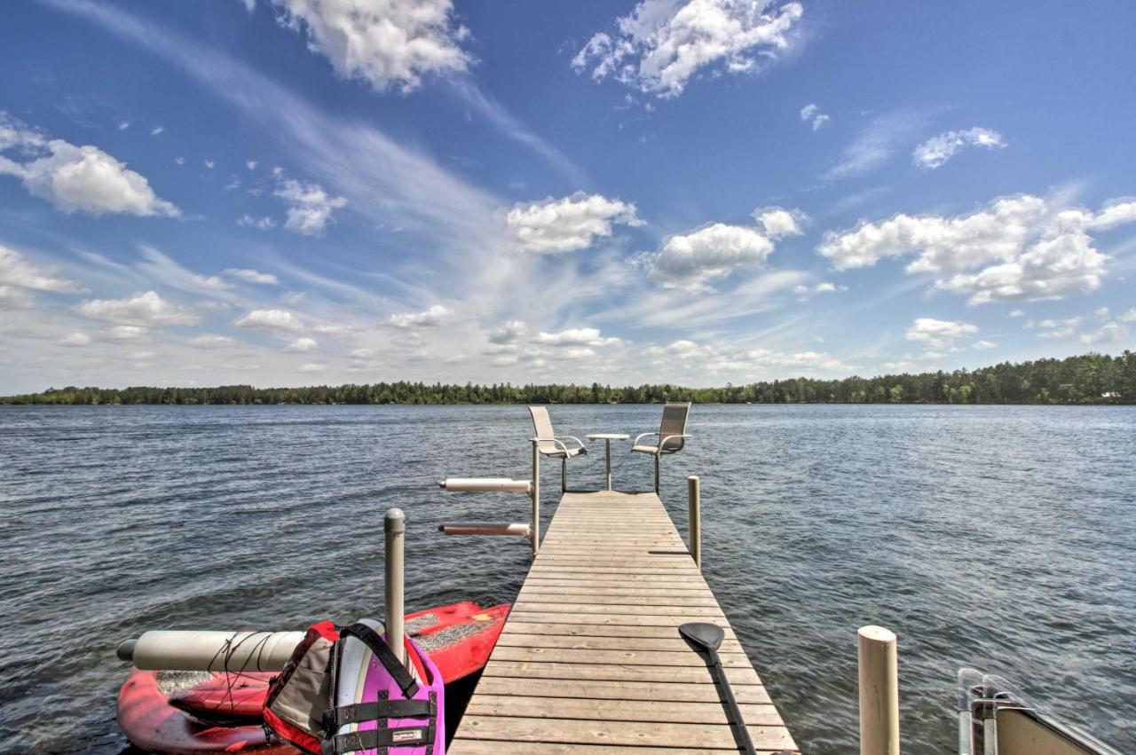 Loon Lake Lodge With Dock, Sauna And Hot Tub! Pequot Lakes Luaran gambar