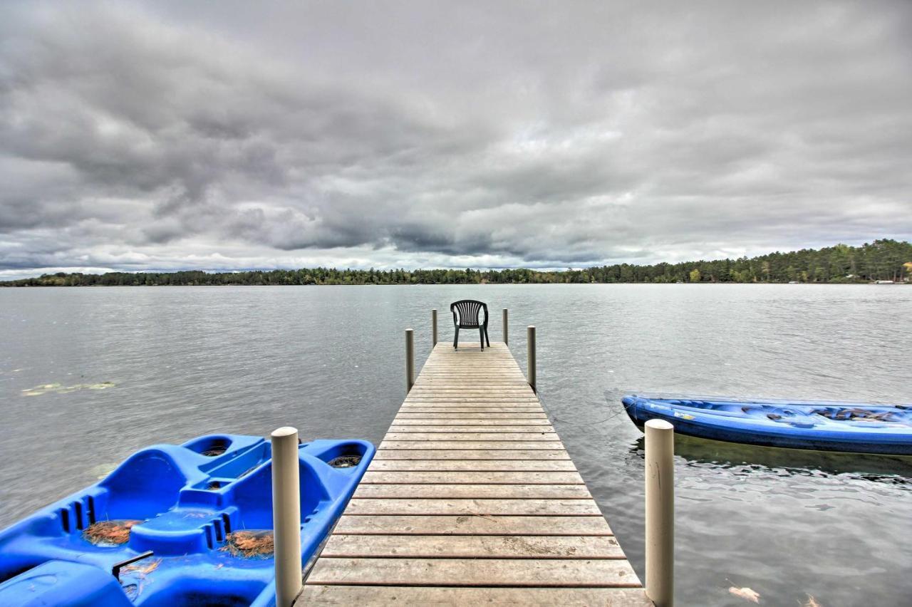 Loon Lake Lodge With Dock, Sauna And Hot Tub! Pequot Lakes Luaran gambar